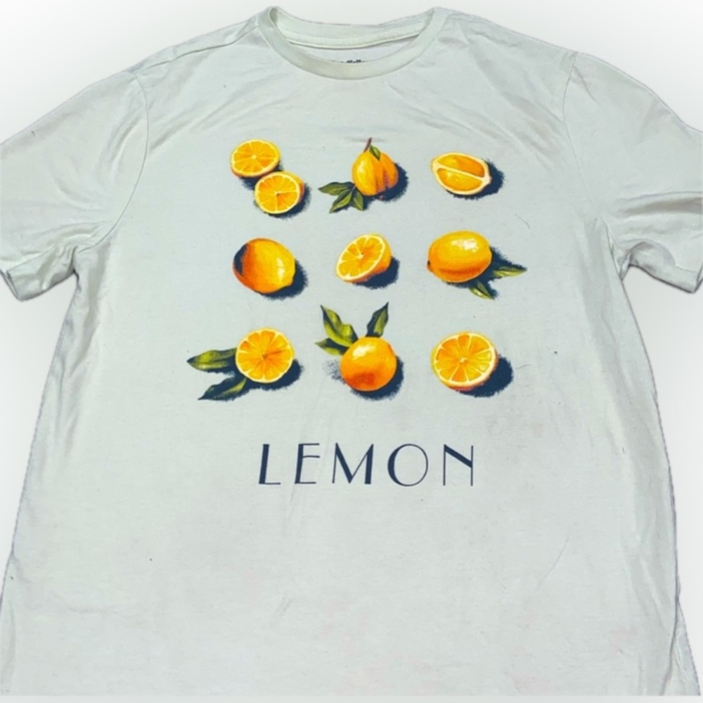 Goodfellow & Co Lemon Graphic Short Sleeve